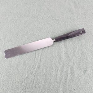 Vtg EKCO Icing Spreader Nylon Black Handle Flat Spatula Utensil Retro KitchenUSA
